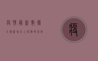 疫情最新数据，全国新增本土病例破百，防控形势依然严峻