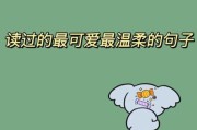 可爱文案短句怎么写_温柔生活句子有哪些