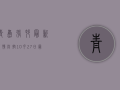 青岛张村最新疫情防控，10月27日最新通报，风险区域划定，防控措施升级！