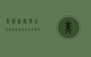 美国新冠肺炎疫情最新动态，防控形势依然严峻，疫苗接种成为关键