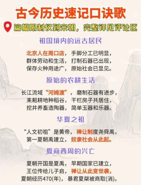 历史片段大全_如何快速记忆历史片段