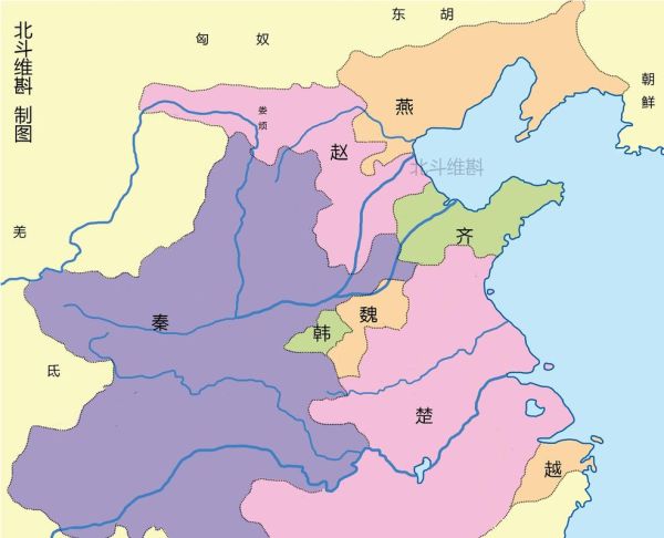 东周历史图片大全_东周时期地图演变