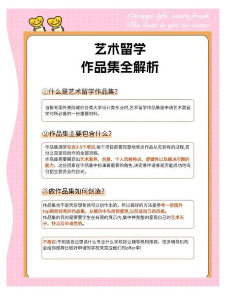 艺术生如何准备作品集_艺术留学作品集怎么做