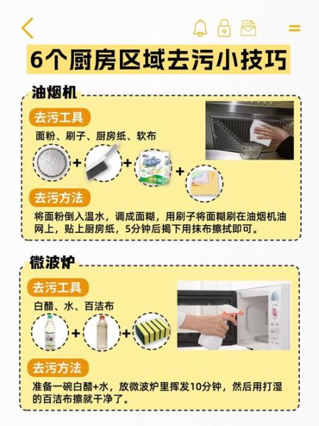 厨房油污怎么清洗_顽固油渍去除小妙招