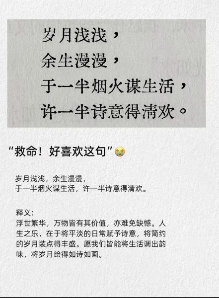 余生文案生活怎么写_余生文案生活有哪些灵感