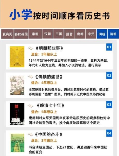 历史名书大全_有哪些值得一生必读