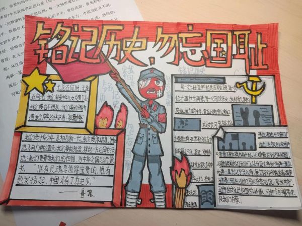 历史小报大全图片_如何制作