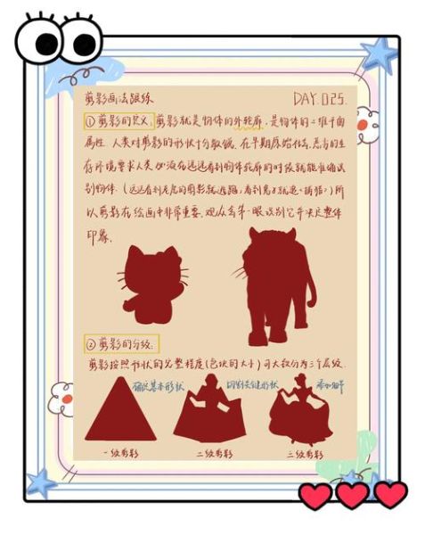 剪影艺术怎么做_剪影艺术适合送什么礼物