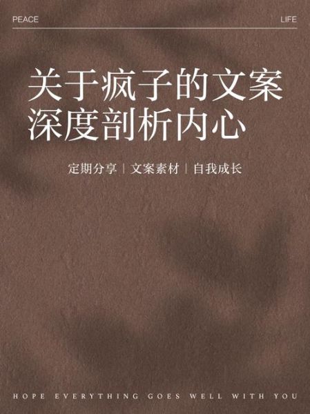 疯子创造艺术文案怎么写_疯子艺术文案写作技巧