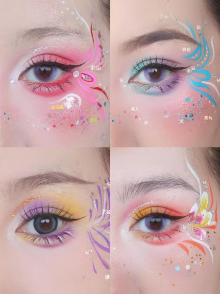 艺术彩妆怎么画_艺术彩妆适合什么场合