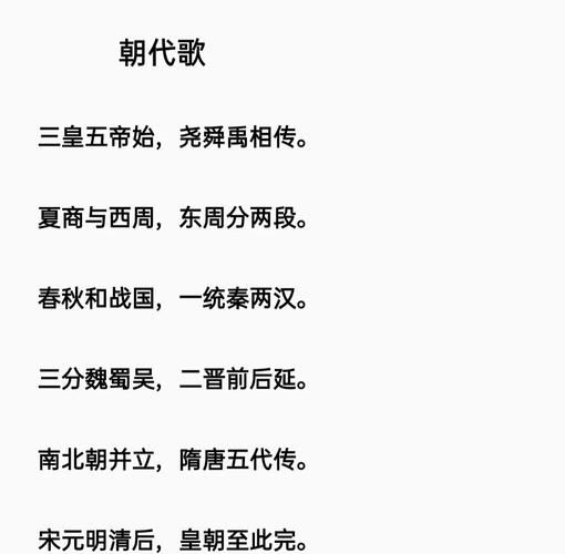 历史朝代诗歌大全_如何按朝代快速查找