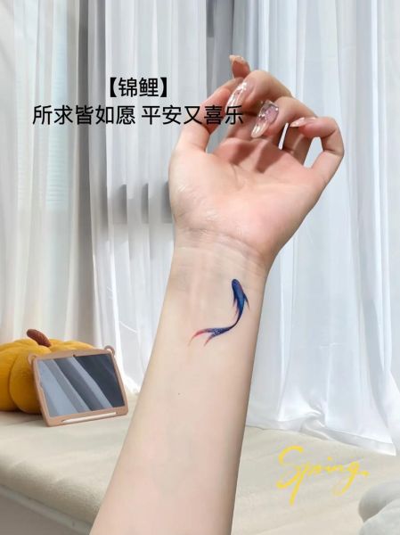 蓝锦鲤文案怎么写_蓝锦鲤文案生活灵感