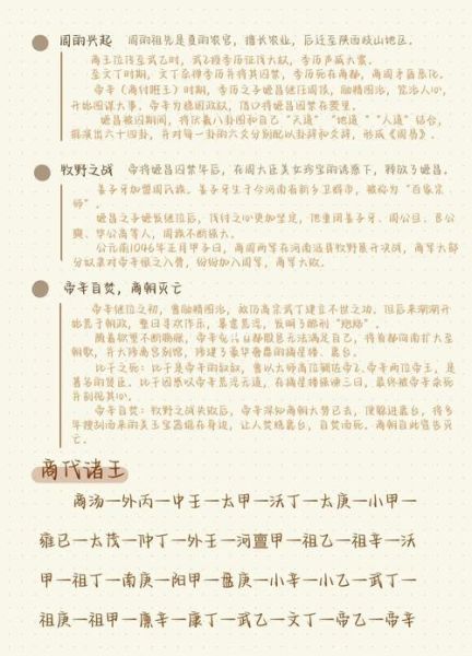 商朝历史典故有哪些_商朝为什么叫殷