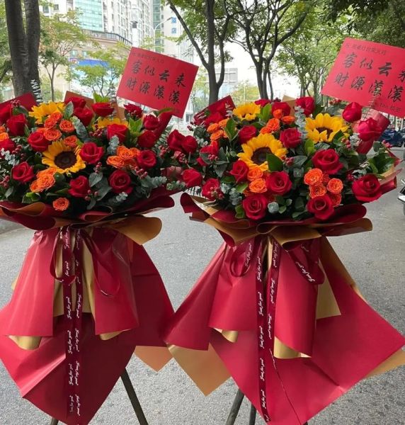 开业花篮贺词怎么写_开业花篮送什么花寓意好