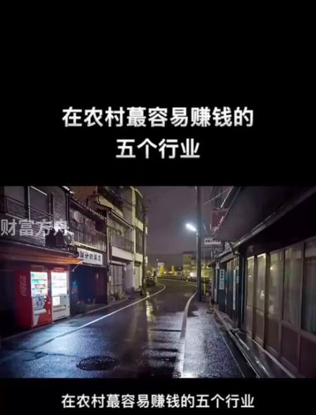 在村里怎么赚钱_农村生活日常有哪些