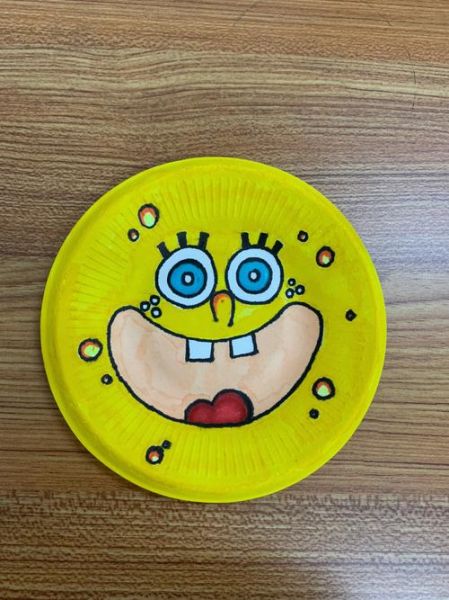 幼儿纸盘手工怎么做_纸盘画适合几岁孩子