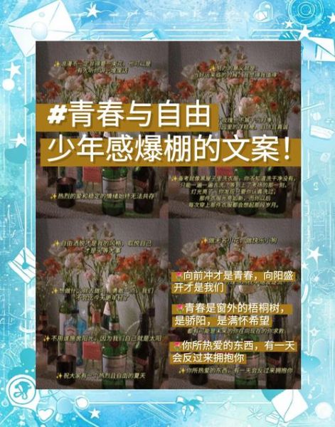 青春热爱生活文案怎么写_青春热爱生活文案有哪些灵感