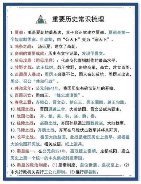 初中历史资料大全_如何高效背诵