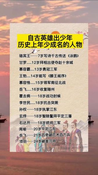 名人历史大全_有哪些必看人物