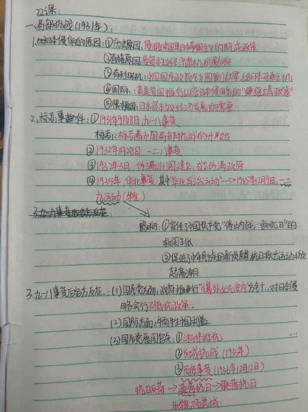 历史笔记大全图片_如何高效整理