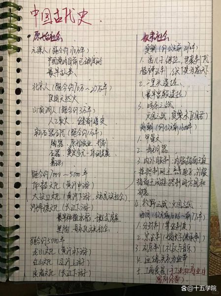 中考历史怎么复习_中考历史笔记整理技巧