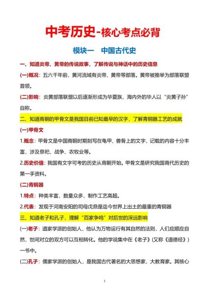 中考历史视频大全_如何高效利用