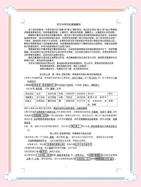 中考历史视频大全_如何高效利用