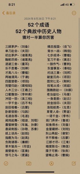 历史成语大全集有哪些_历史成语大全集怎么学