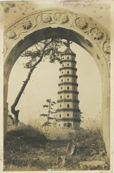 宝塔历史图片大全_如何辨别真假老照片