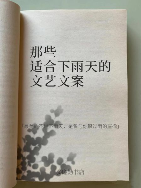 雨天如何写文案_雨天文案怎么写才有氛围感