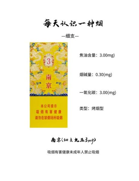 南京香烟历史大全_价格表和真假辨别