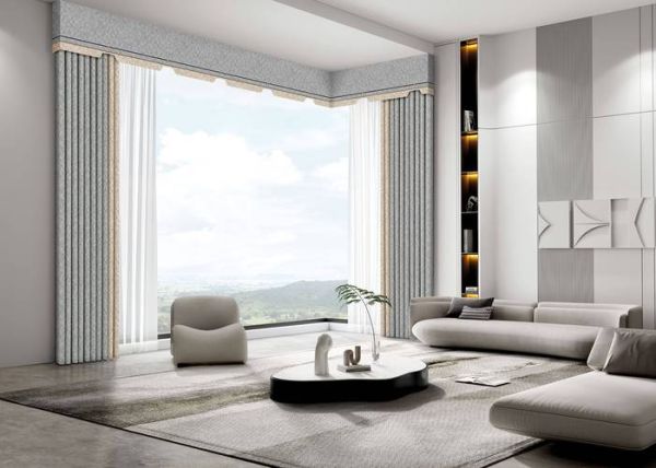 艺术窗帘怎么选_客厅窗帘颜色搭配技巧