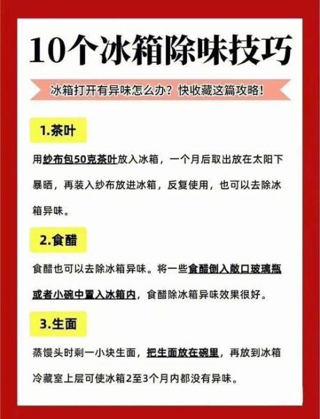 如何快速去除冰箱异味_冰箱除味小妙招