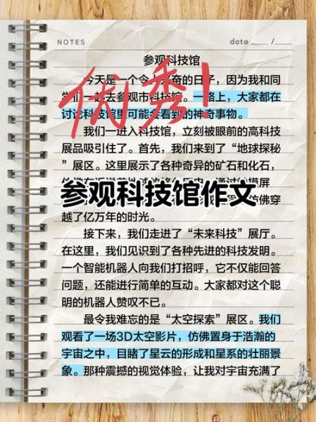 参观科技产品作文怎么写_参观科技产品作文800字范文