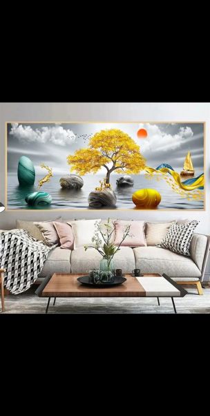 如何挑选艺术装饰画_客厅墙面怎么挂才好看