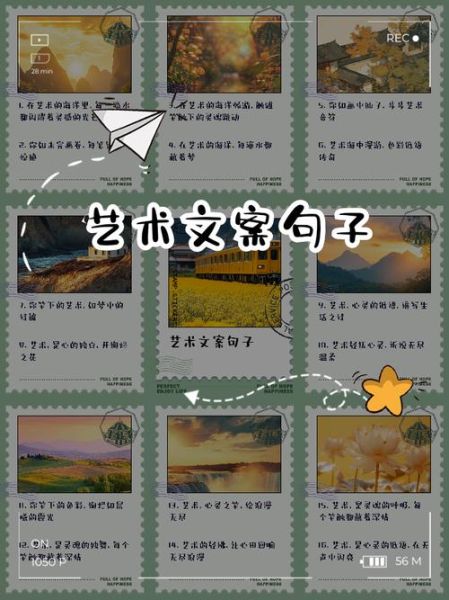 艺术活动文案怎么写_艺术活动文案句子有哪些