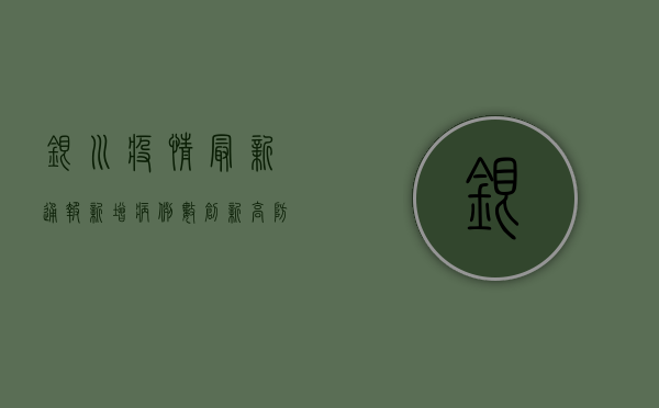 银川疫情最新通报，新增病例数创新高，防控措施全面升级