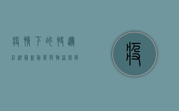 疫情下的快递江湖，最新动态与物流保障全解析