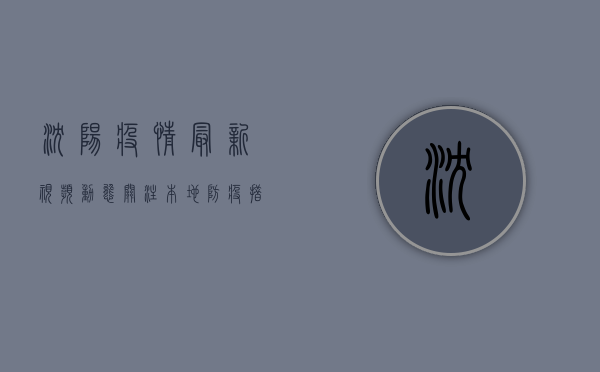 沈阳疫情最新视频动态，关注本地防疫措施与生活变化