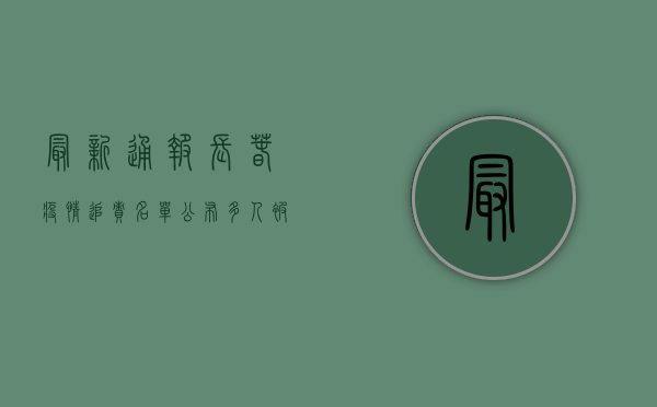 最新通报！长春疫情追责名单公布，多人被处分，背后原因令人深思