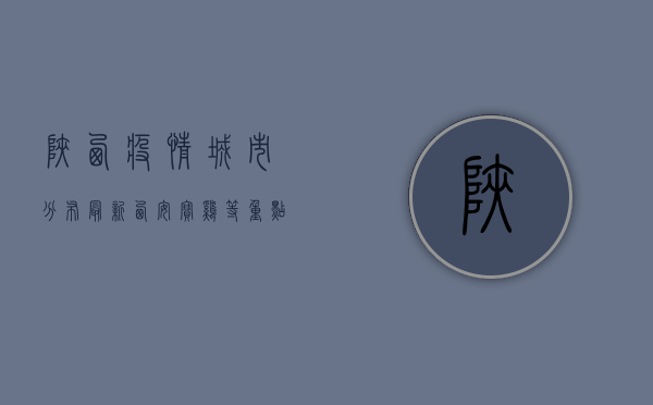 陕西疫情城市分布最新，西安、宝鸡等重点城市动态全解析！