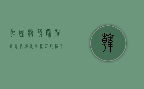 韩国疫情最新动态，病例激增、疫苗接种率、变异毒株，你必须知道的真相！