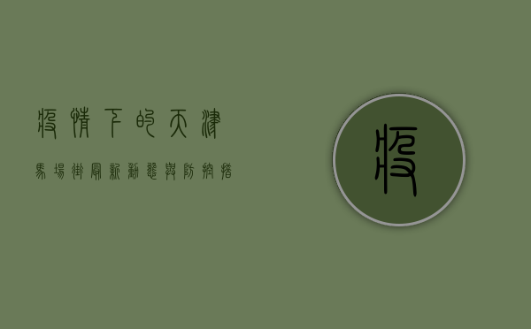 疫情下的天津马场街，最新动态与防控措施