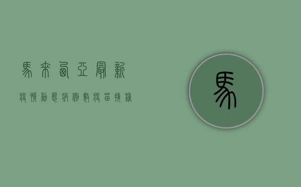 马来西亚最新疫情动态，病例数、疫苗接种与防控措施全解析