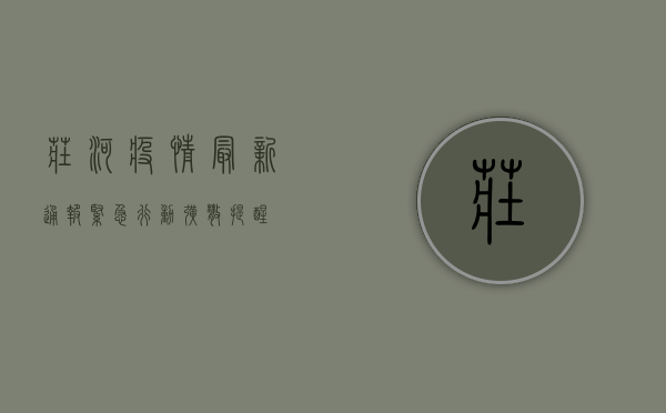 庄河疫情最新通报，紧急行动，扩散提醒！