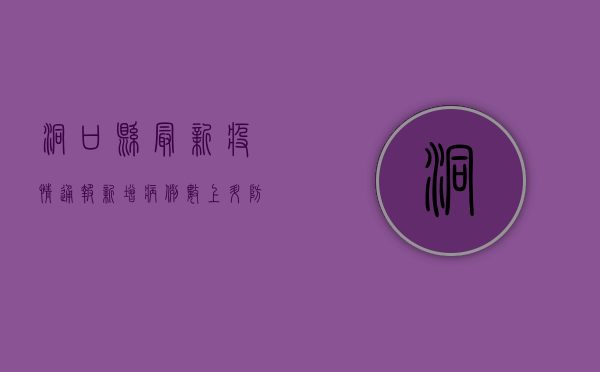 洞口县最新疫情通报，新增病例数上升，防控措施全面升级！