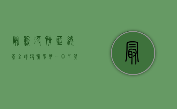 最新疫情汇总图，全球疫情形势一目了然
