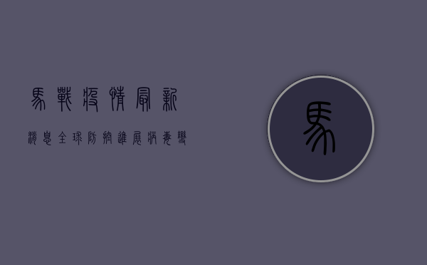 马战疫情最新消息，全球防控进展、病毒变异与应对策略全解析