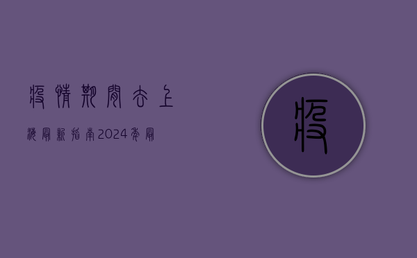 疫情期间去上海最新指南，2024年最新防疫政策与出行攻略
