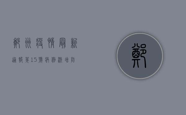 郑州疫情最新通报！第15号病例激增，防控形势严峻，专家紧急提醒！